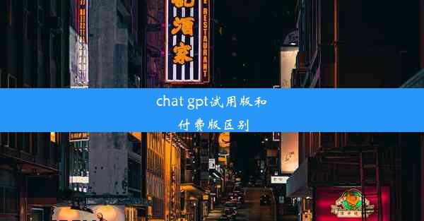 chat gpt试用版和付费版区别