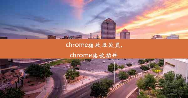 chrome播放器设置,chrome播放插件