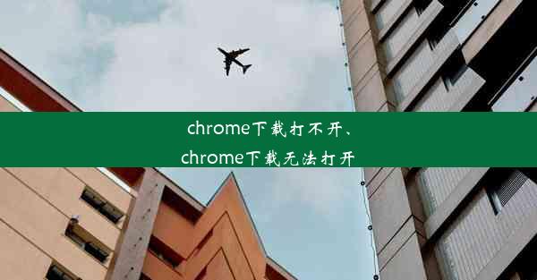 chrome下载打不开、chrome下载无法打开